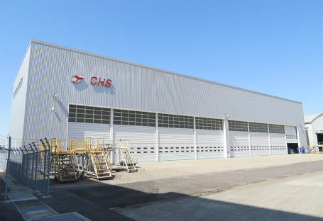 写真：整備作業場