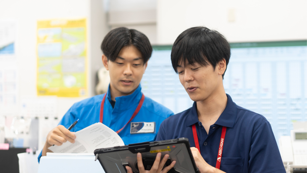 写真：品質保証部の様子