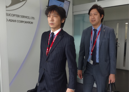 写真：営業部の様子