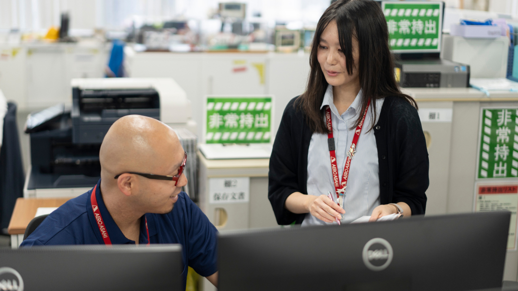 写真：システム管理室の様子